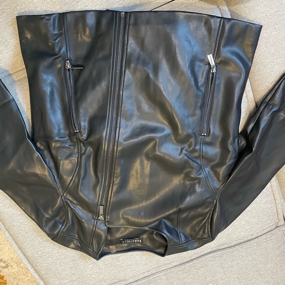 Bagatelle Black Leather Jacket